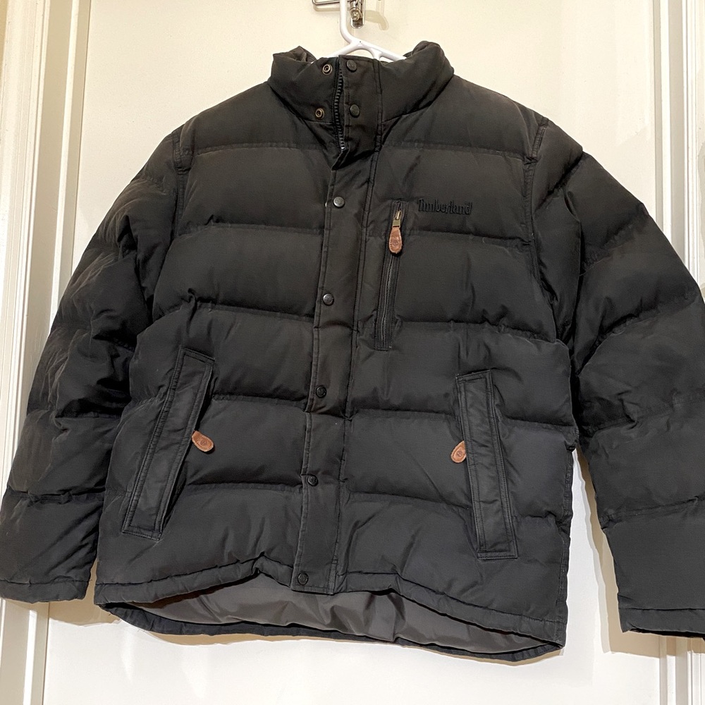 Timberland Quilted Down Puffer Jacket. Very comfortable.